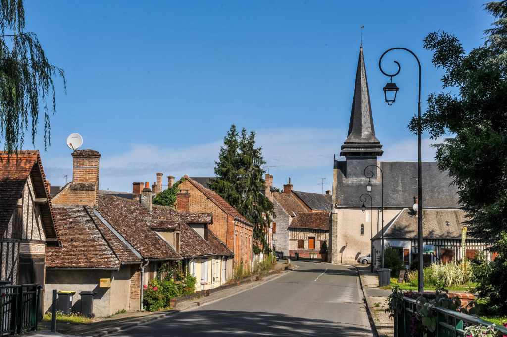 Ligny-le-Ribault, village de Sologne