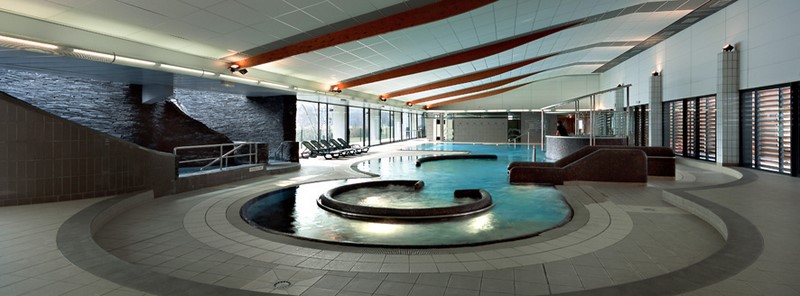 Intérieur des Balnéades, centre de bien-être à Ardon
