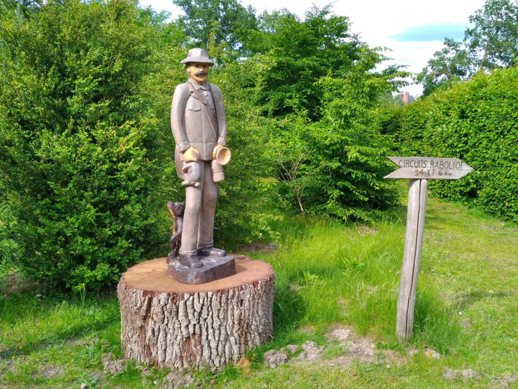 Sculpture en bois d'Ernest Bourdin